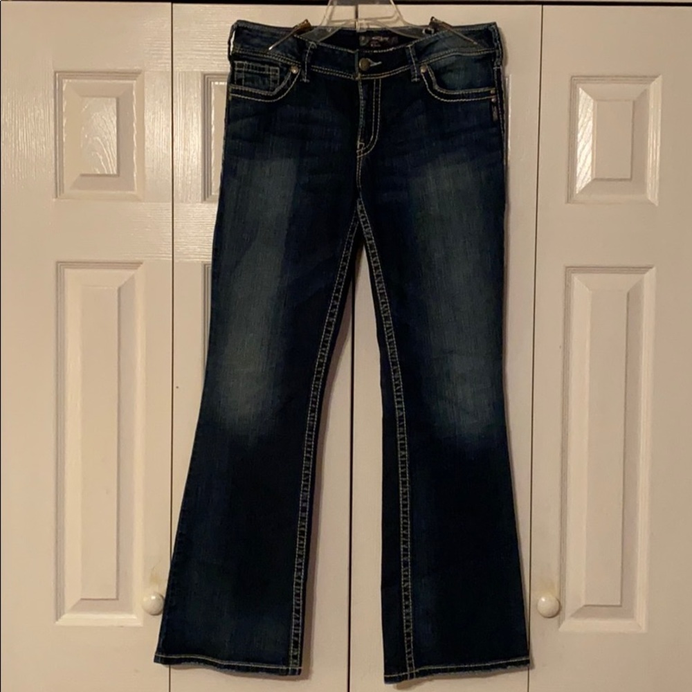 Silver Suki Jean